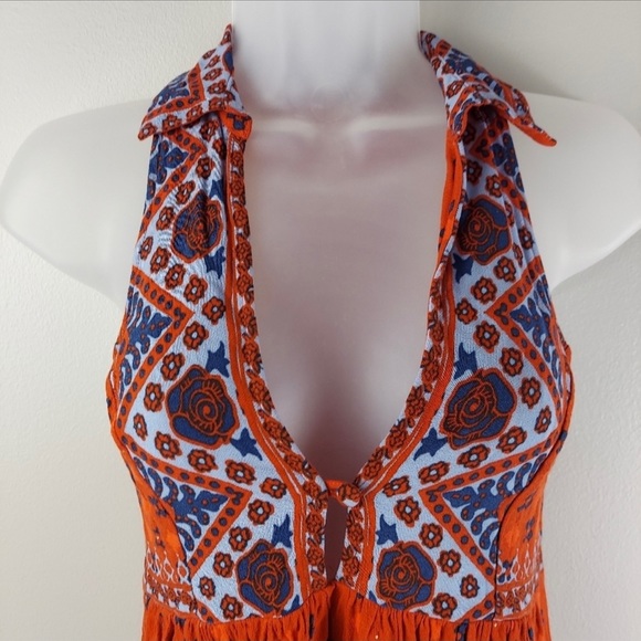 Free People Charlotte mixed print fit & flare top - Picture 5 of 9